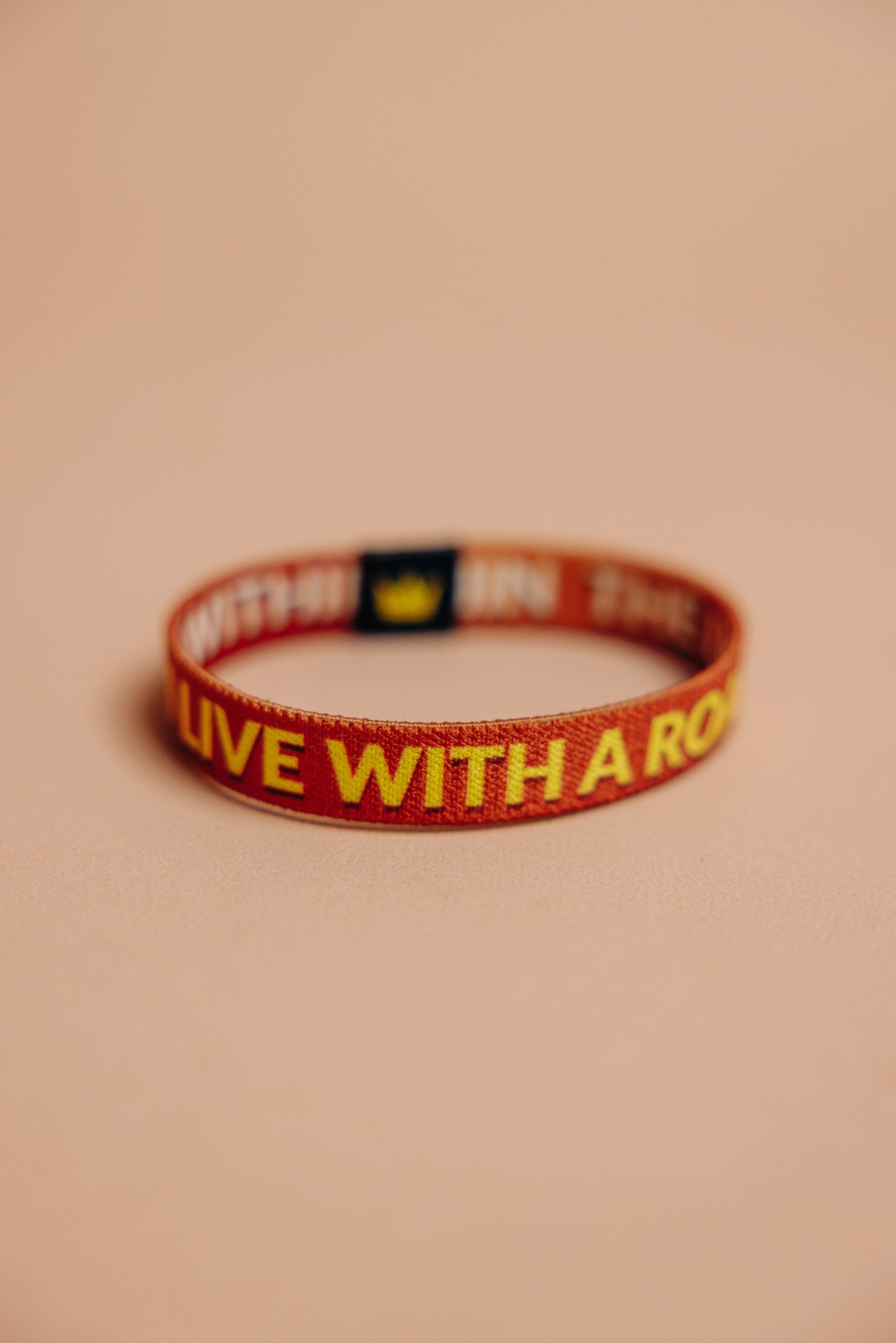 Live with a Roar Cloth Wristband