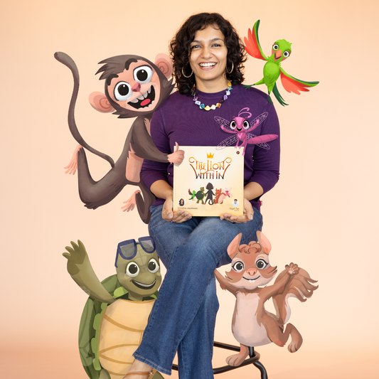"🐾 Meet my crew! In The Lion Within, you'll journey with a spirited band of animals from the Forests of Yudda as they navigate challenges, face their fears, and learn the power of calling on the Lion—their wise and courageous King. 🦁✨ 